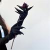1 Pair Horror Black Devil's Ghost Claws Gloves Halloween Cosplay Costume Makeup Scary Claw Long Nail Gloves