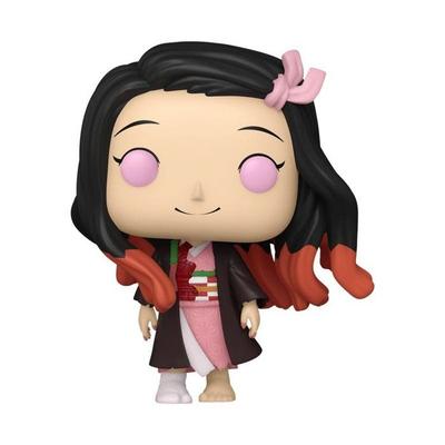 Figurine POP - FUNKO - Nezuko (human) - 9 Cm - Multicolor - Vinyl - Collection