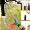 4pcs Drip Proof Floral Hummingbird Feeder Single Double Head Bird Feeder  Outdoor Feeding