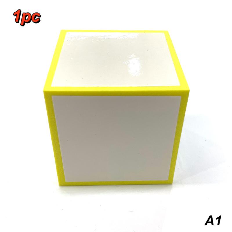 

New 1/3/6pcs Reusable Erasable Foam Dice, Compatible With Dry Erase Markers, Blank Additions EVA DIY For Family Party