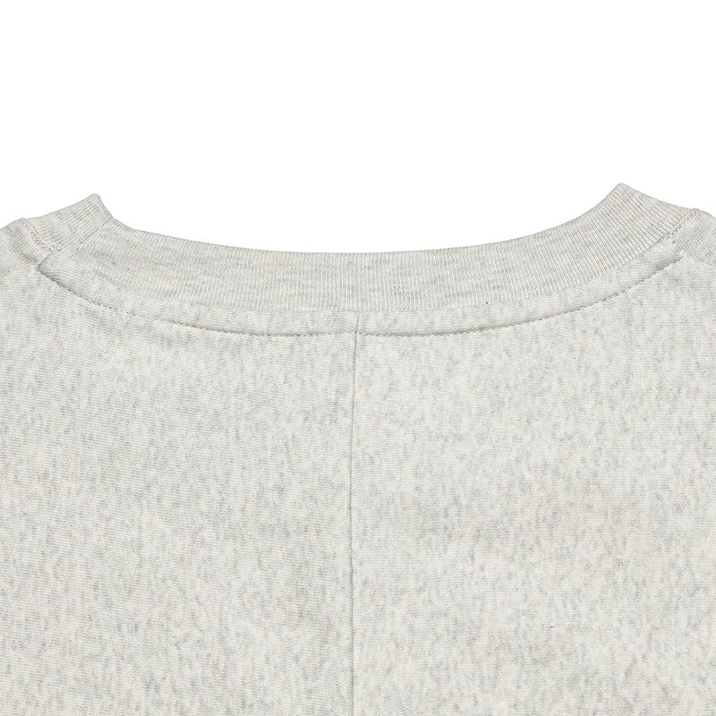 Fila Milano Series Casual Versatile T-Shirt Women Tops Light-Khaki Floral-Gray F11W625118FLK