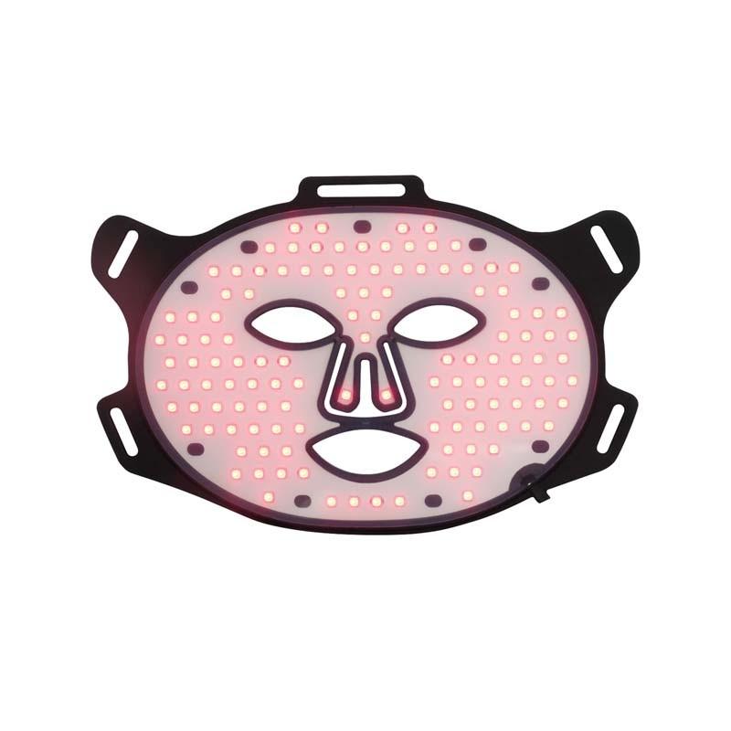 YOGHI Silk Moon Black - LED Facial Mask - 4 Wavelengths - Remote Control
