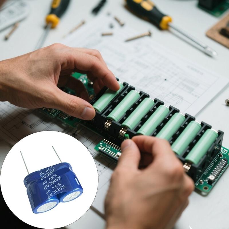 Ultrahigh Capacity 8.0F 5.5V Preassembled Supercapacitor With Rapid Charging Discharge Performances