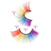 Fluffy Colored Lashes Natural Look Eyelashes Fake Eyelashes  for Christmas Cosplay Costume