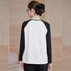 Women's Contrast Print Raglan Long Sleeve T-Shirt