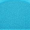 PVC Cat Dog Litter Mat Waterproof AntiSlip   Shape Feeding Bowl Placemat Pet Supplies(  Blue   Shape)