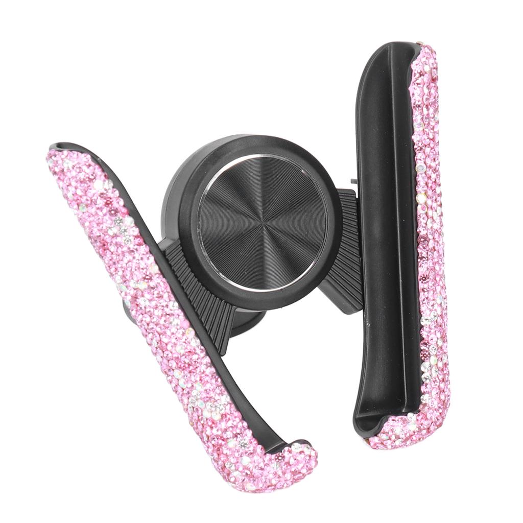 Bling Car Phone Holder Vehicle Cell Phone Mount Cradle Adjustable Auto Cell Phone Mount Universal