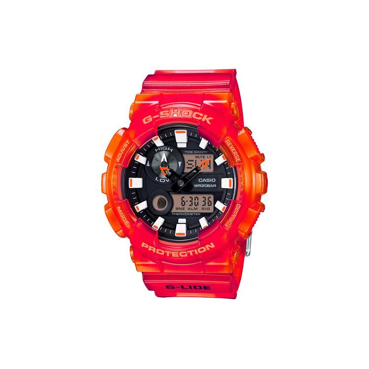 CASIO Men Red Watch GAX-100MSA-4A GAX-100MSA-4A Red Strap