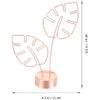 HEMOTON Table Card Clip Holder,Turtle Leaf Shapes Photo Display Stand,Photo Display Stands for Table,Card Photo Clips Holder Desk Stand for Memo