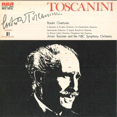 LP Record ARTURO TOSCANINI/NBC SYMPHONY ORCHE - Rossini Overtures AT1031 RCA Japan Classical Used
