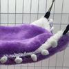 1 Stück weiche Hamsterhängematte für Kleintierkäfig Spielzeug