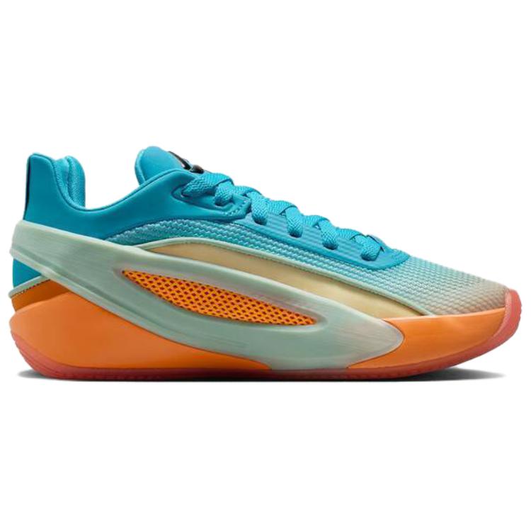 Jordan LUKA 5 Niedrige Basketballschuhe Herren Blau Grün Orange IO5034-900