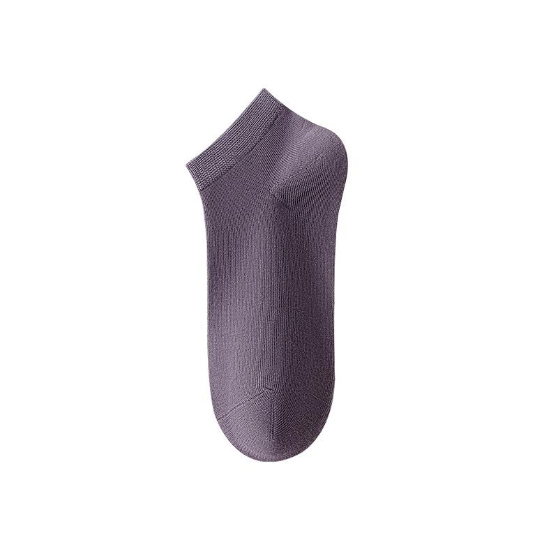 Men's Summer Thin Sports Breathable Pure Cotton Sweat Absorption Odor Prevention Antibacterial Odor Absorption Sweat Socks