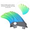 Fiberglas FCS G5 Stilvolle Blau Grün Gradienten Surfbrett Schwanz Fin Flexible Surfen Zubehör