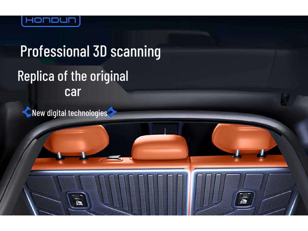 Tapis de coffre de voiture personnalisé Qiyuan Q07 TPE25