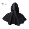 Halloween Cape Hood Middelalder Death Hat Ensfarget Retro mørk stil Cosplay kostyme Sceneshow Performance Sjal Cap