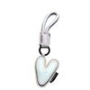 PU Leather 26 Letter Keychain Sweet Lucky Letter Pendant Fashion Alphabet Key Holder  Friend