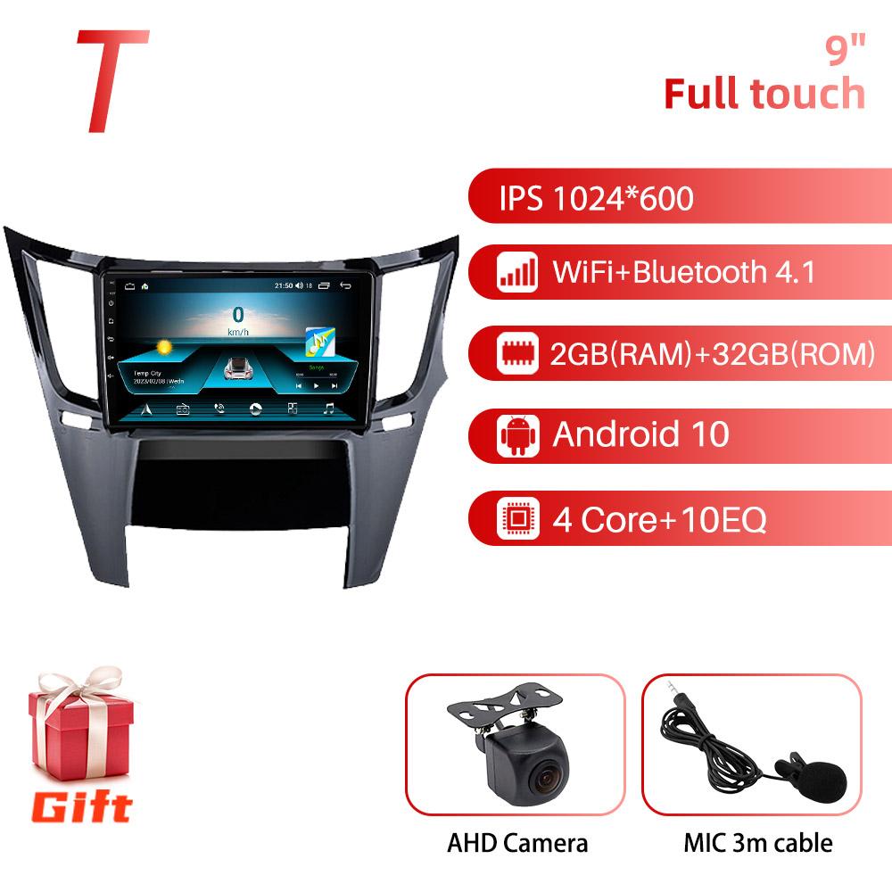 2 Din Autoradio for Subaru Outback RHD 2010-2016 Car Stereo WiFi Carp Lay GPS Navigation Multimedia Video Player Head Unit