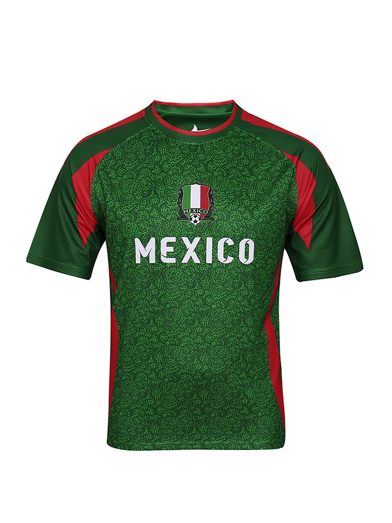 Coppa del Mondo FIFA 2026 USA Canada Messico Maglia da Calcio del Messico Traspirante da Uomo Casual Edizione per tifosi Kit Casa