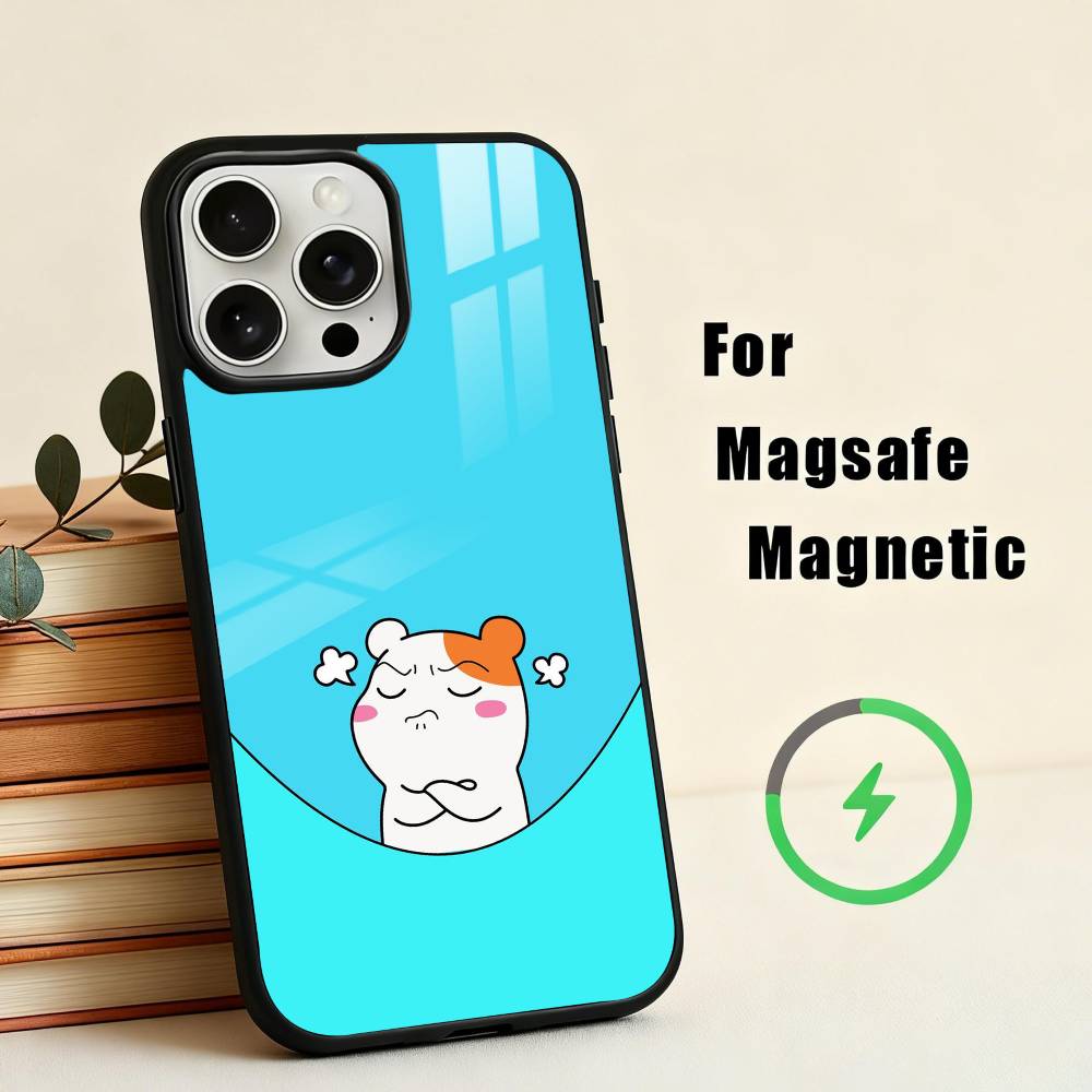 L-Lovely O-Oruchuban E-Ebichu Phone Case For iPhone17,16,15,14,13,12,11 Plus,Pro Max Magnetic For Magsafe Wireless Charging
