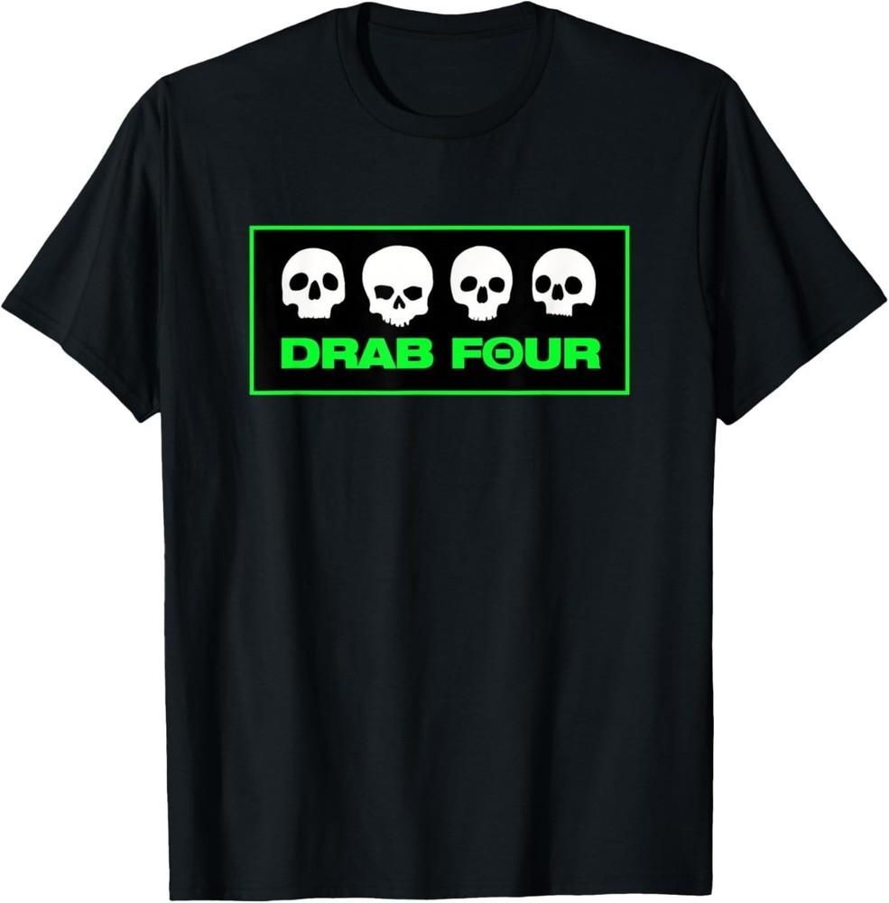 Drab Four Unisex T-Shirt XXL