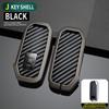 7 Buttons Zinc Alloy + Leather Car Key Case Cover for Kia 2025 Sportage 2025 Niro Hybrid 2025 Sorento MQ4 2025 EV6 GT-Line K8 V6