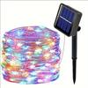 300LED Solar String Lights Outdoor, Waterproof Solar Fairy Lights Copper Wire Solar Twinkle Lights for Tree Garden Party Wedding