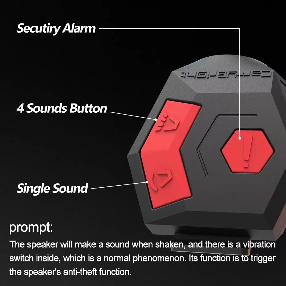 120db Super Loud Motorcycle Handlebar Horn Waterproof Anti-theft Alarm  Bike Accessories