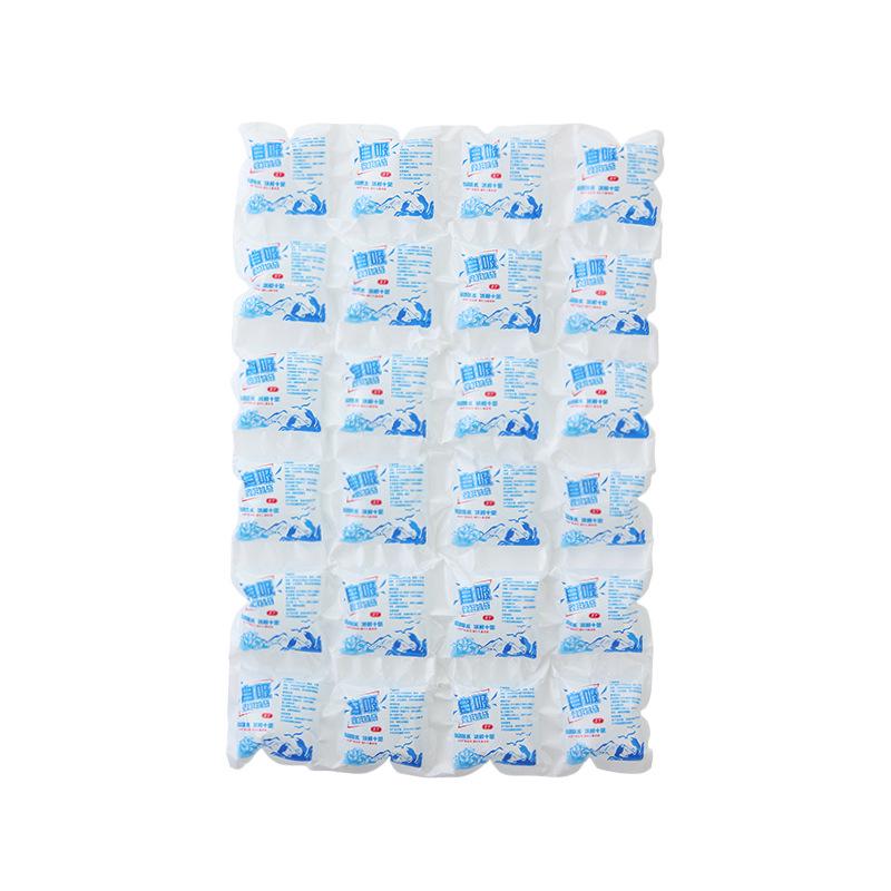 Explosion-Proof Reusable Ice Pack: Double-Sided, Self-Absorbing, Disposable Cold Storage Bag for Cake Takeaway