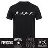 Funny Fencing TShirt Fencer Gift Tee Foil Epee Saber Athlete Graphic T Shirt for Unisex Unisex HJ067