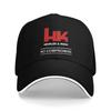 Casquette de Baseball d'Été Heckler and Koch Firearms Pas de Compromis Avec Impression Classique HK Chapeau de Soleil Femme Homme Snapback Haute Qualité
