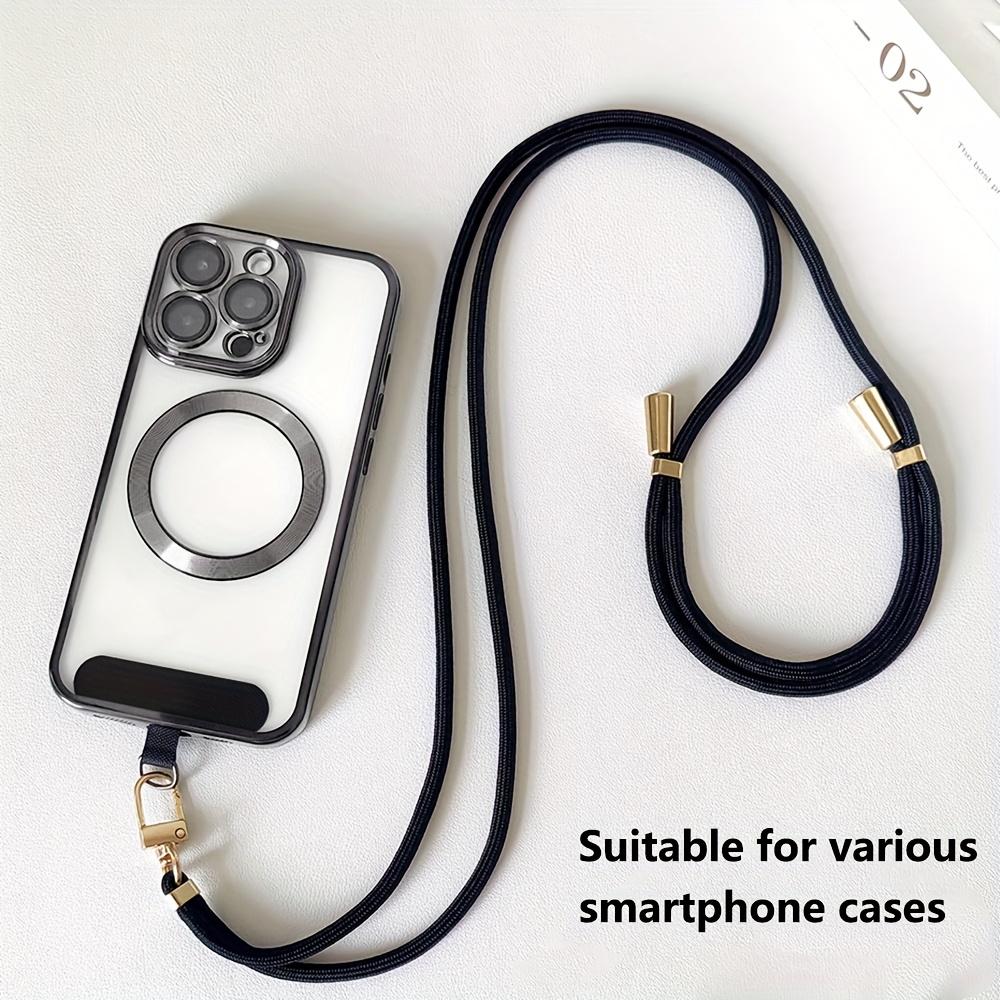 Adjustable Phone Lanyard, Anti-Drop Phone Strap for Travel, Long Adjustable Neck Strap, Functional Crossbody Phone Strap, Durable
