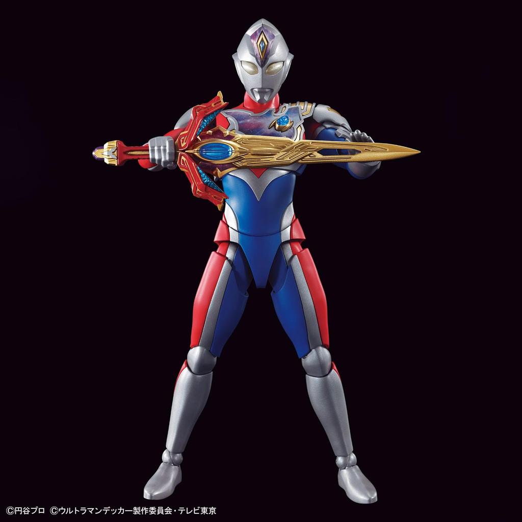 BANDAI SPIRITS Figure-rise Standard Ultraman Decker Flash Type Pre-Colored Plastic Model 2640764