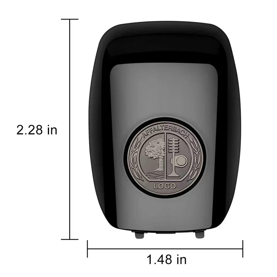 Car Sticker 1pcs Black Key Cover Case AMG Key Case Cover Badge For Mercedes Benz GLC GLE GLS W212 W213 W221 W463 W205 W168 W177