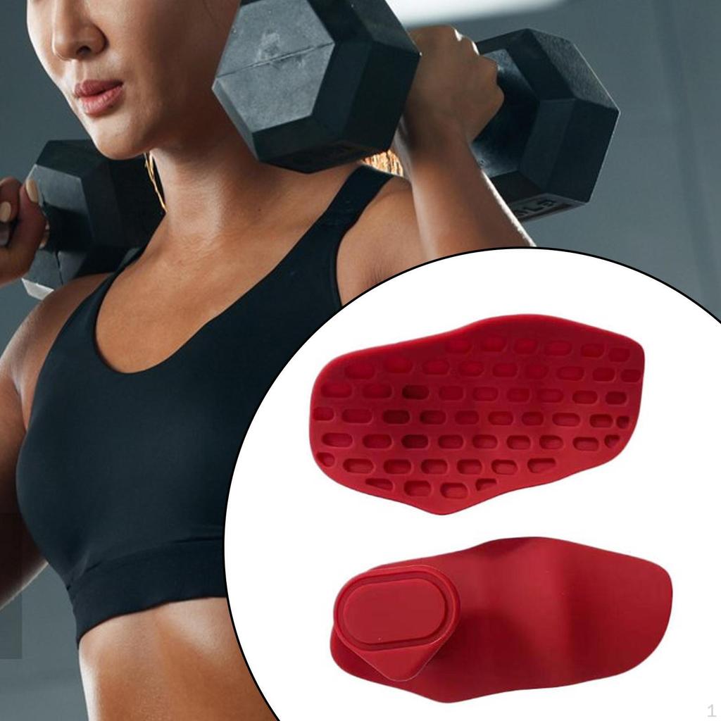 Gym Gloves for Weight Lifting Anti Slip Workout Grips Flexible Portable Hand Protection Pull Up