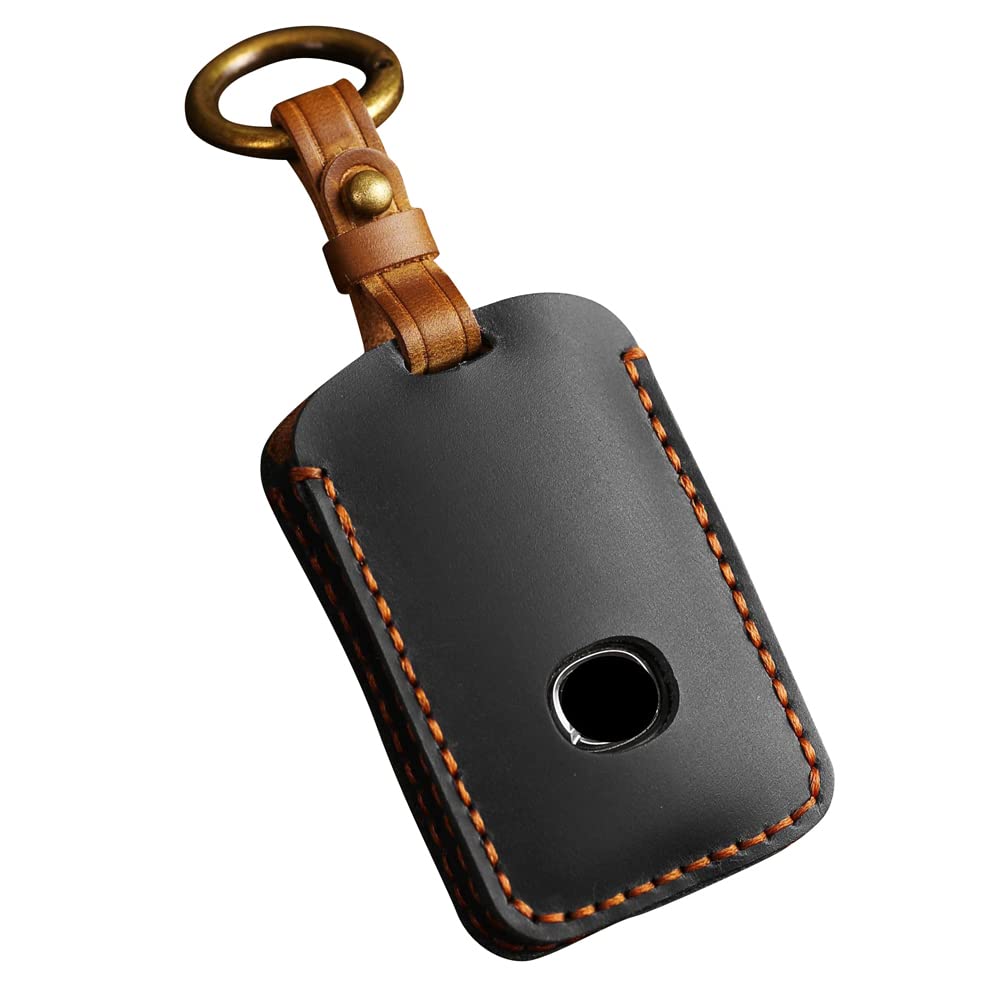

[Kinotaka] New Mazda 3 Genuine Leather Key Case Key Cover CX-60 CX-30 DM Series M чёрный