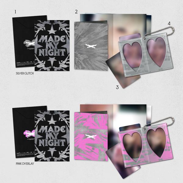 LE SSERAFIM - 2ND Single album [MADE MY NIGHT] COMPACT VER. random