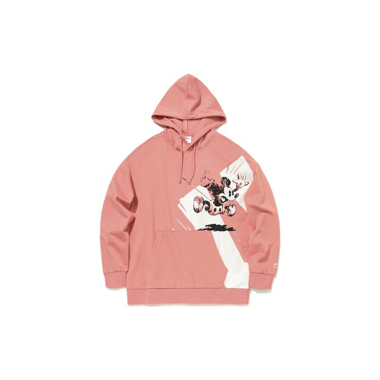 Li Ning Sweatshirt Men s Apricot Pink AWDQ595-4 L