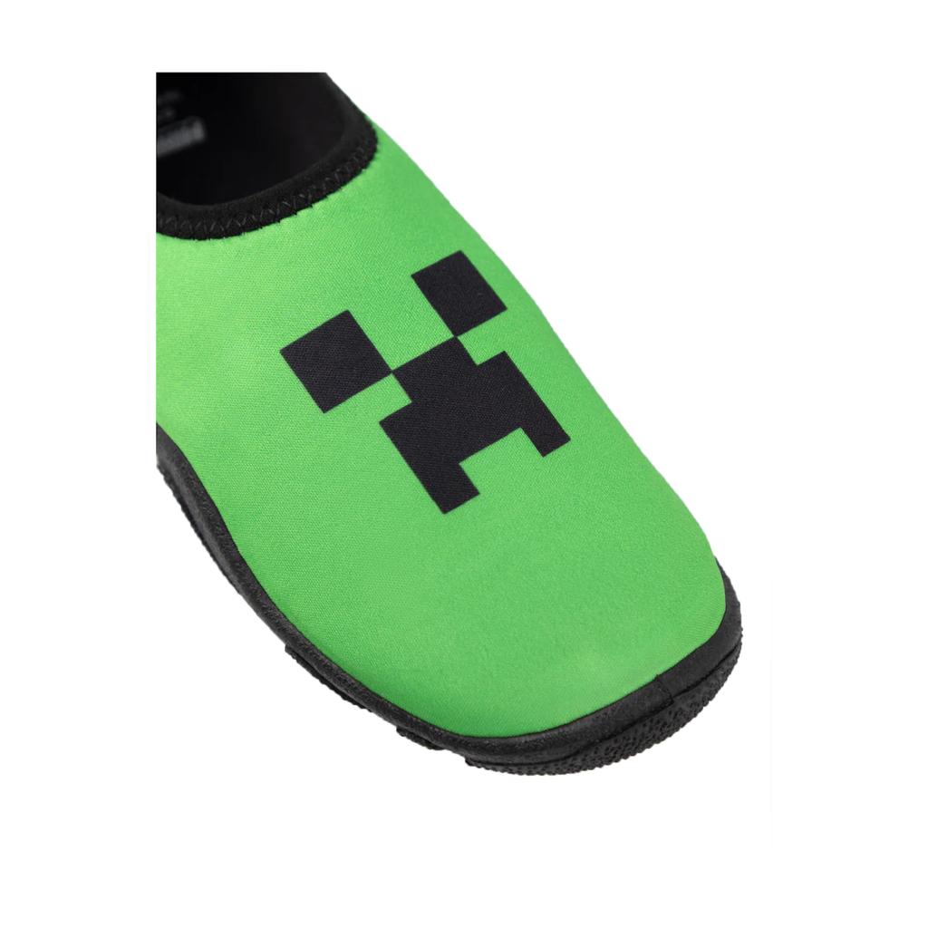 Minecraft Boys Aqua Creeper Water Shoes
