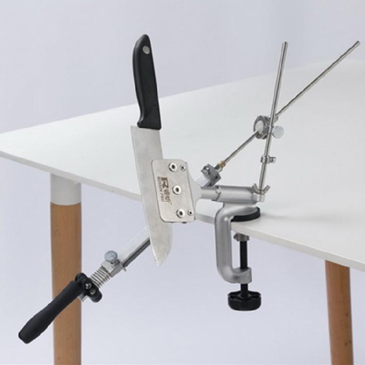 Professional Knife Sharpener with 10 Whetstones Fixed Angle Stainless Steel