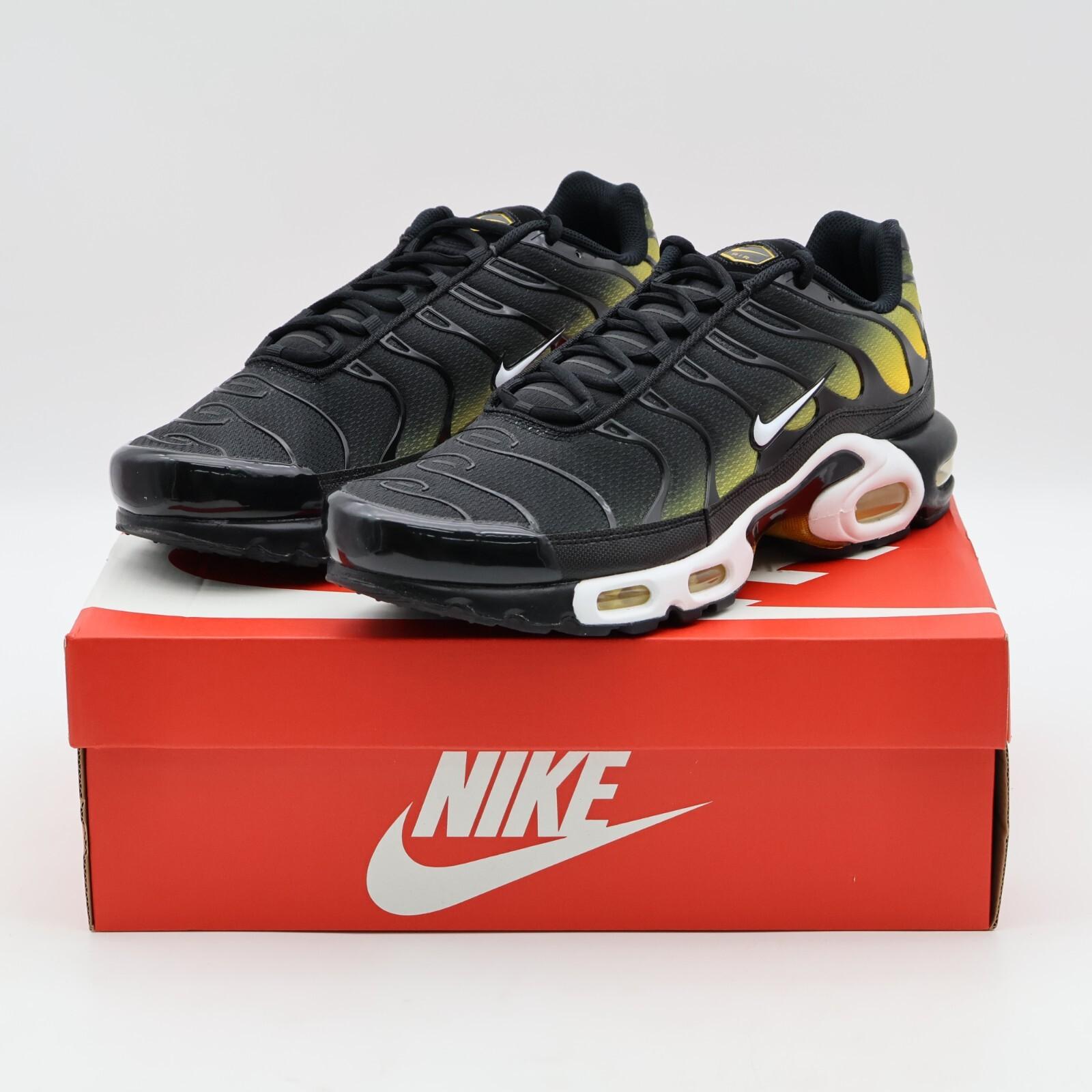 DM0032-013 Nike Air Max Plus Черный Университетское Золото (Мужской) 6