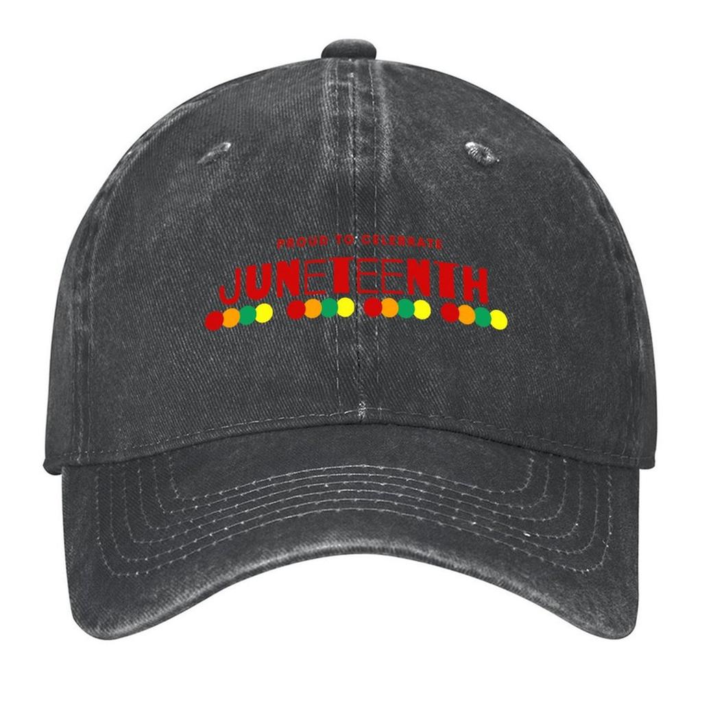 2026 Proud To Celebrate Juneteenth! Baseball Cap Hats For Men Christmas Hat Hats On Offer Sun Hat For Children Women Men's
