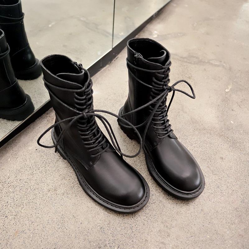 black comfortable booties