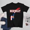 More Design Norway Flag Norse Unisex Tshirt Tees Tshirt Oneck T Shirts Unisex Boys Clothing 100 Cotton