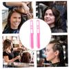 25Pcs Hair Root Fluffy Resin Perm Rods Light Weight No Trace Fluffy Hair Clip Bangs Fixed Shape Hair Styling Clip