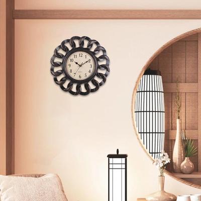 Uhr, Batteriebetrieben, Leise, Kreativ, Arabische Ziffern, Hängende Uhren für Schlafzimmer, Dekorationen, Küche