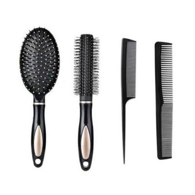 TakitaKi Hair Brush Set 4 Pieces, 1 Set
