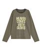 DEFGARMENTS Heaven Lettering Stripe Long Sleeve [2Color]