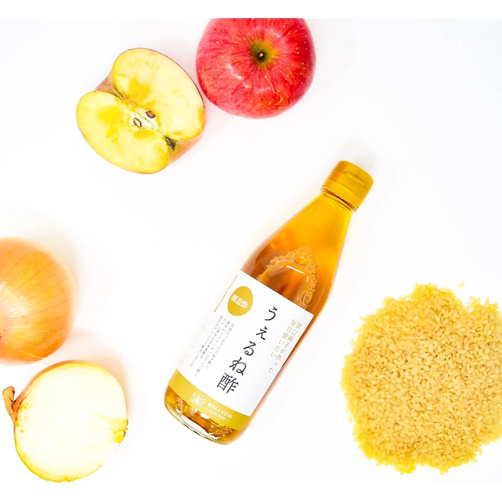 Wellness Kitchen Wellne Vinegar Onion Vinegar 360ml Sugar-Free Additive-Free Japanese Seasoning