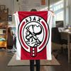 Amsterdamsche Football Club Ajax2 Flannel Blanket, High quality Comfortable for All Seasons, Home Decor, Warmth and Comfort